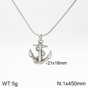 Stainless Steel Necklace  2N2002503vbll-436