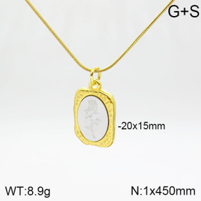 Stainless Steel Necklace  2N2002508vbnl-436