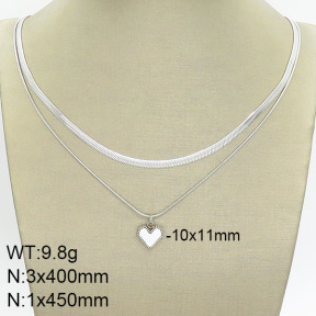 Stainless Steel Necklace  2N3001003bbov-436