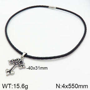 Stainless Steel Necklace  2N5000092ahjb-225