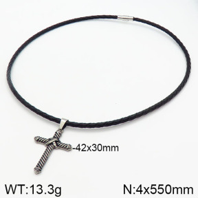 Stainless Steel Necklace  2N5000093ahjb-225