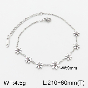 Stainless Steel Anklets  5A9000678bhva-260