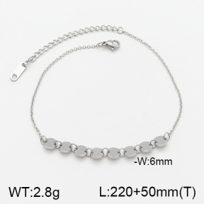 Stainless Steel Anklets  5A9000680vbll-260