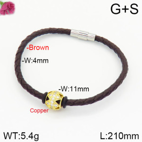 Fashion Copper Bracelet  F2B500025bhbl-K156