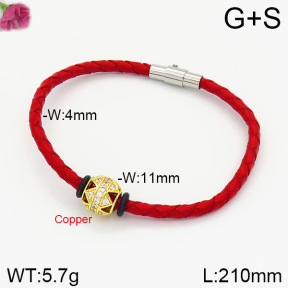 Fashion Copper Bracelet  F2B500029bhbl-K156