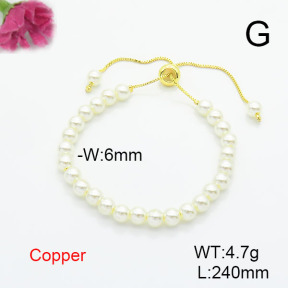 Fashion Copper Bracelet  F6B300819ablb-L002