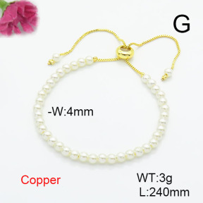 Fashion Copper Bracelet  F6B300820ablb-L002