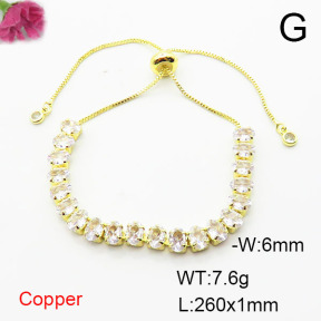 Fashion Copper Bracelet  F6B405909vbll-L002
