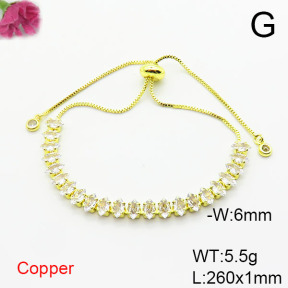 Fashion Copper Bracelet  F6B405930vbll-L002
