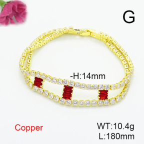 Fashion Copper Bracelet  F6B405934bbov-L002