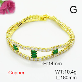 Fashion Copper Bracelet  F6B405935bbov-L002