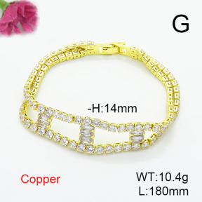 Fashion Copper Bracelet  F6B405936bbov-L002