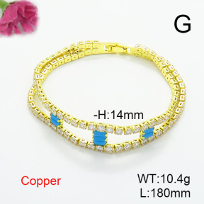 Fashion Copper Bracelet  F6B405937bbov-L002