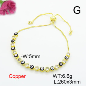 Fashion Copper Bracelet  F6B405939vbpb-L002