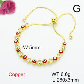 Fashion Copper Bracelet  F6B405941vbpb-L002