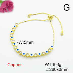 Fashion Copper Bracelet  F6B405944vbpb-L002