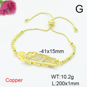 Fashion Copper Bracelet  F6B405946ablb-L002