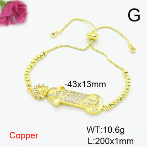 Fashion Copper Bracelet  F6B405948ablb-L002