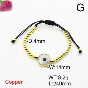 Fashion Copper Bracelet  F6B800477ablb-L002