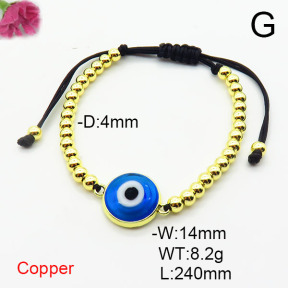 Fashion Copper Bracelet  F6B800481ablb-L002