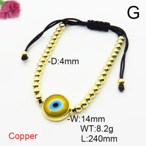 Fashion Copper Bracelet  F6B800482ablb-L002