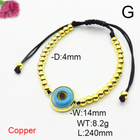 Fashion Copper Bracelet  F6B800485ablb-L002
