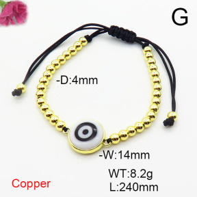Fashion Copper Bracelet  F6B800486ablb-L002