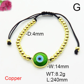 Fashion Copper Bracelet  F6B800488ablb-L002