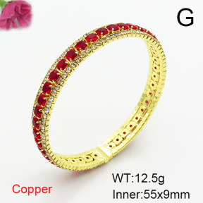 Fashion Copper Bangle  F6BA41573bhia-L002