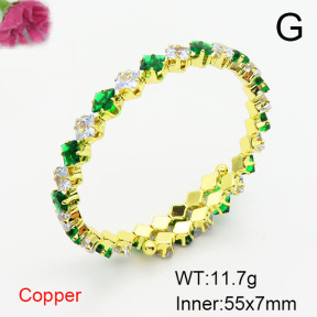 Fashion Copper Bangle  F6BA41578bhva-L002