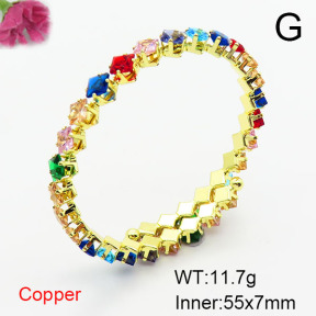 Fashion Copper Bangle  F6BA41579bhva-L002