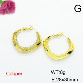 Fashion Copper Earrings  F6E200269vbmb-L002
