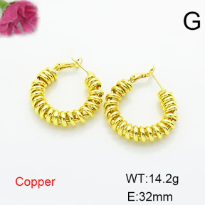 Fashion Copper Earrings  F6E200270ablb-L002