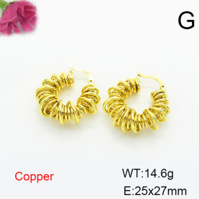 Fashion Copper Earrings  F6E200271vbmb-L002
