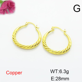 Fashion Copper Earrings  F6E200272ablb-L002