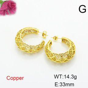 Fashion Copper Earrings  F6E200275vbmb-L002