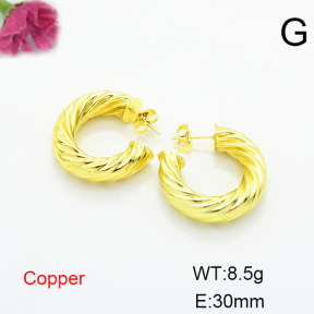 Fashion Copper Earrings  F6E200277ablb-L002