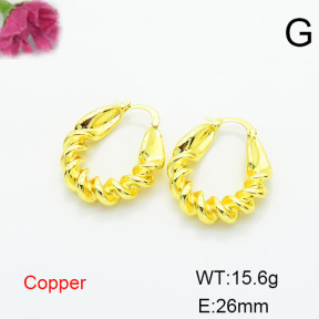 Fashion Copper Earrings  F6E200279vbmb-L002