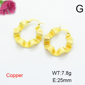 Fashion Copper Earrings  F6E200283ablb-L002