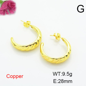 Fashion Copper Earrings  F6E200288ablb-L002