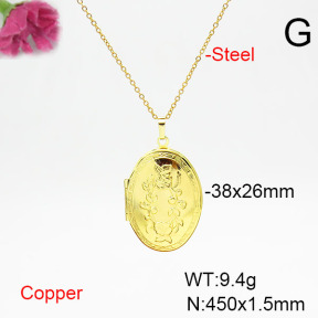 Fashion Copper Necklace  F6N200318avja-L002