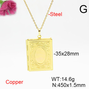 Fashion Copper Necklace  F6N200319vail-L002