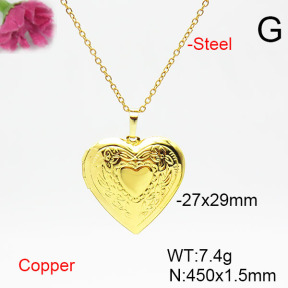 Fashion Copper Necklace  F6N200331vail-L002