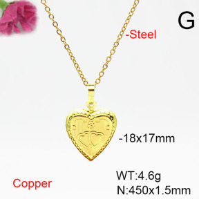Fashion Copper Necklace  F6N200342vaia-L002