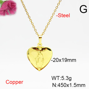 Fashion Copper Necklace  F6N200343vaia-L002
