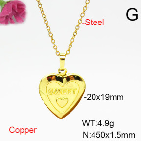 Fashion Copper Necklace  F6N200344vaia-L002