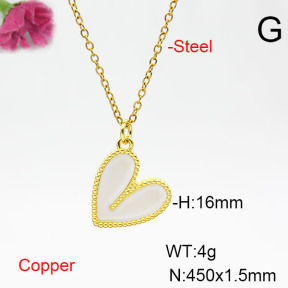 Fashion Copper Necklace  F6N405529vail-L002