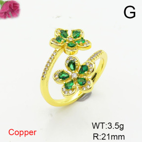 Fashion Copper Ring  F6R401401vbmb-L002