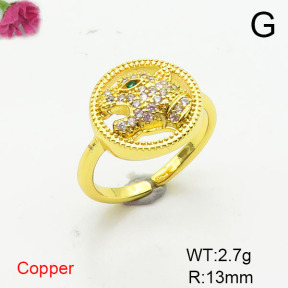 Fashion Copper Ring  F6R401405baka-L002