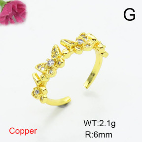 Fashion Copper Ring  F6R401411baka-L002